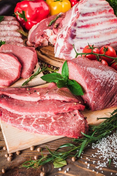 肉。