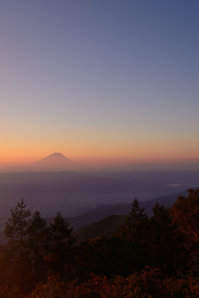 富士山和云海
