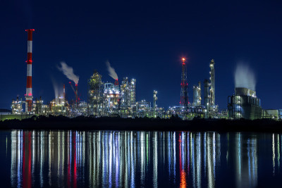 yokkaichi市植物夜景
