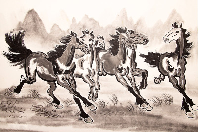 水墨画