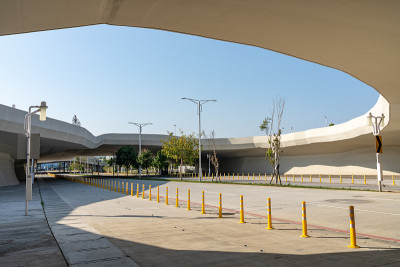 水南经贸园区街景。台湾台中市