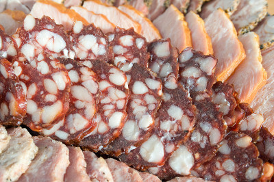 香肠肉片