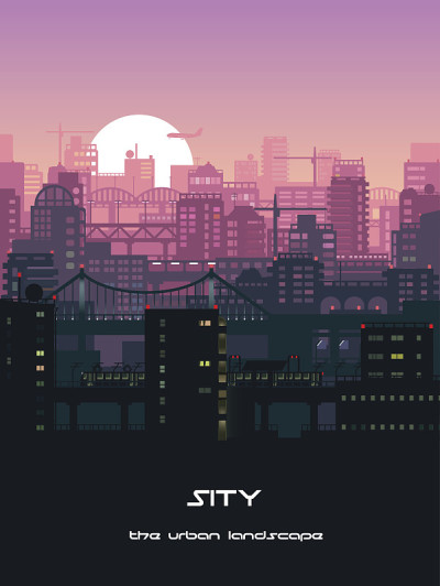城市景观图