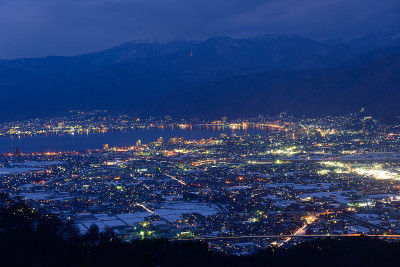 日本长野市须和市景
