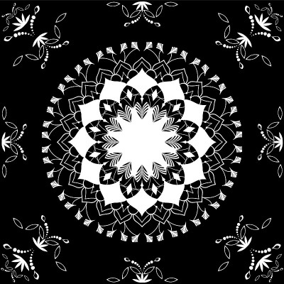 Mandala decorative background