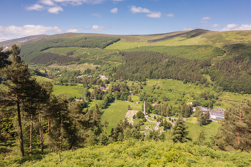 Glendalough威克洛郡,爱尔兰