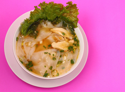 玻璃面，泰式鸡汤