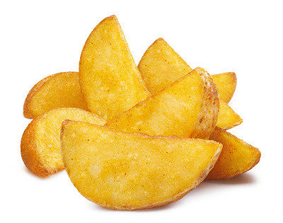 美味的油炸土豆片