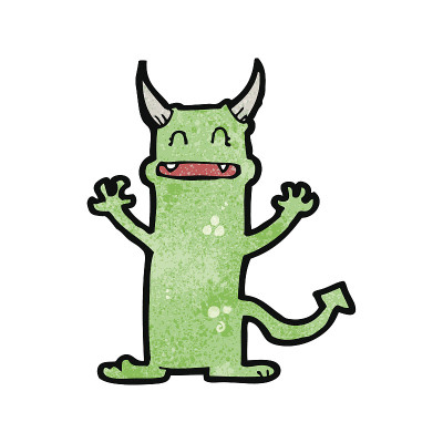 卡通小魔鬼