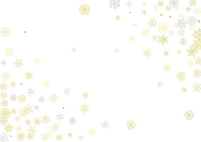 圣诞和新年的雪花