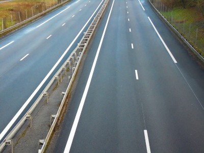 清晰的高速公路