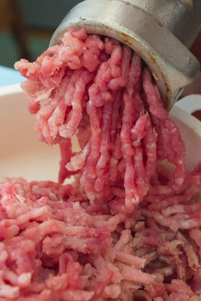 切碎的肉