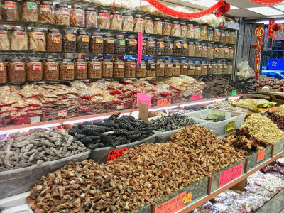 东京的日本食品市场