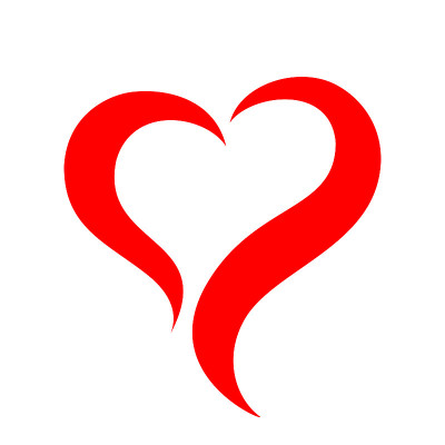 heart shape modern graphics, heart symbol, heart s