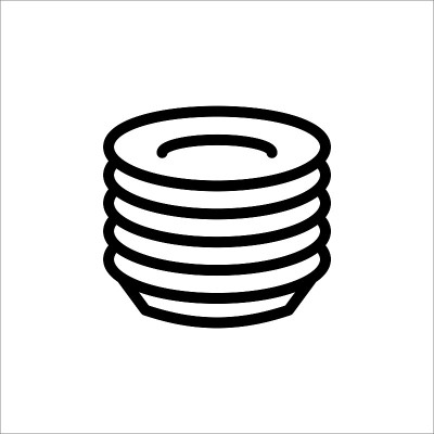 盘子，盘子图标，矢量，设计潮流