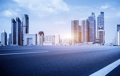 城市道路与城市景观