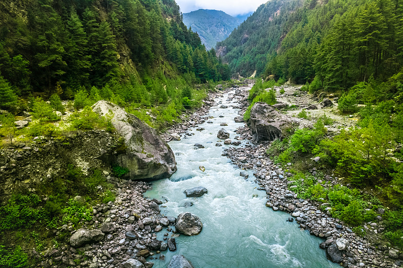 珠穆朗玛峰上的河流