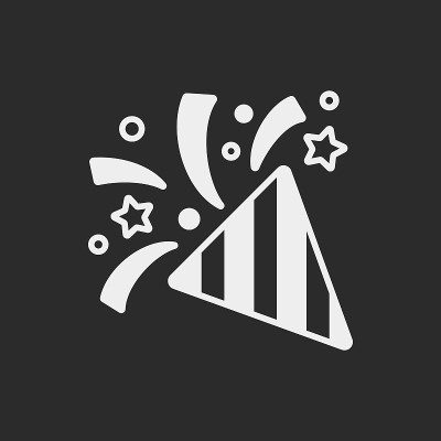 派对装饰丝带图标