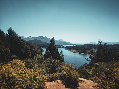 Nahuel Huapi 湖，巴里洛切（阿根廷）