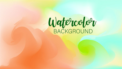 Pastel watercolor backdrop.  Fashion background. W