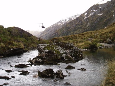 Heli-hiking新西兰
