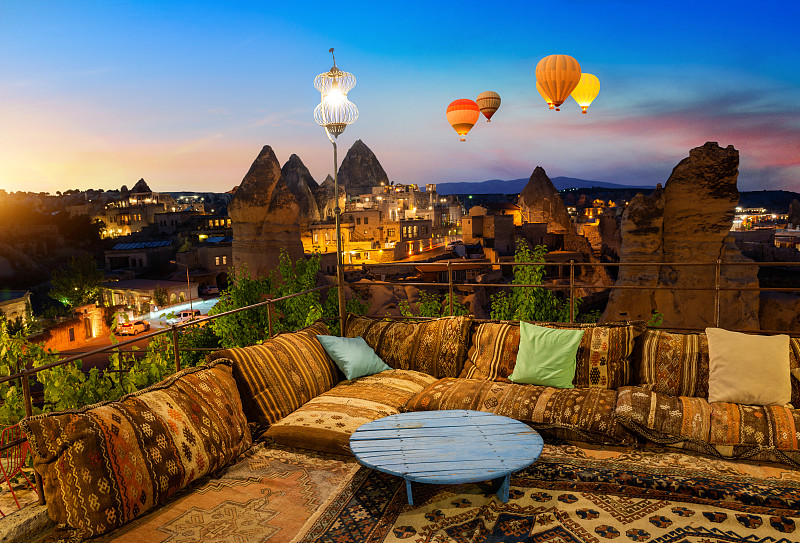 阳台在Goreme