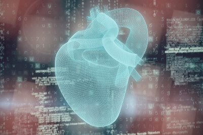 Composite image of vector image ofÂ blue 3d human 
