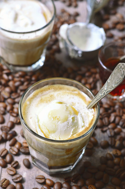 Affogato——意大利咖啡甜点。