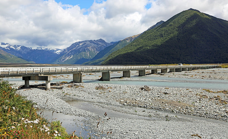 Waimakariri河大桥