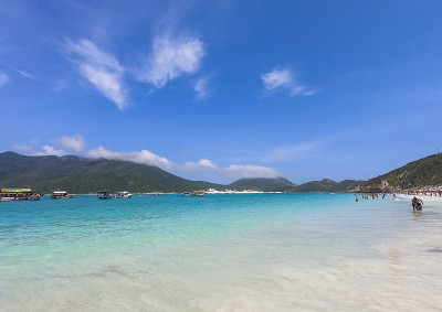 Arraial do Cabo美丽的海滩，里约热内卢