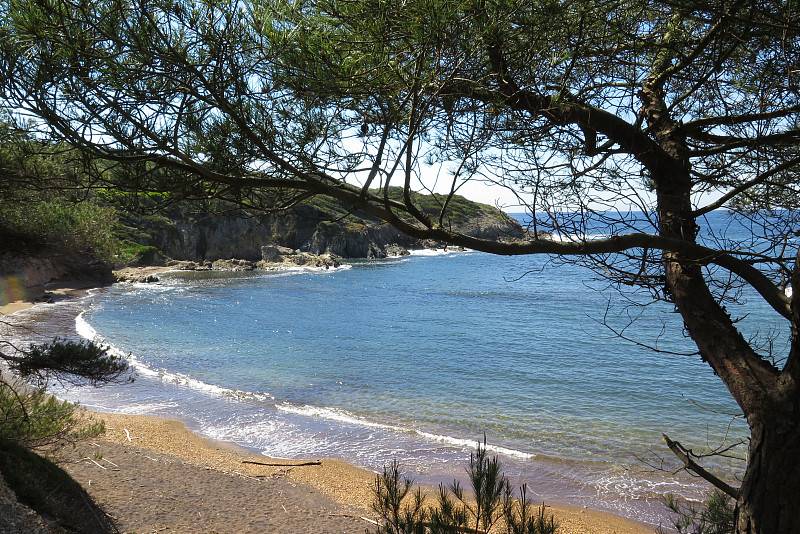 Porquerolles,安静的海滩