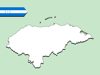 宏都拉斯地图
