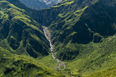 坏Sportgastein,瀑布