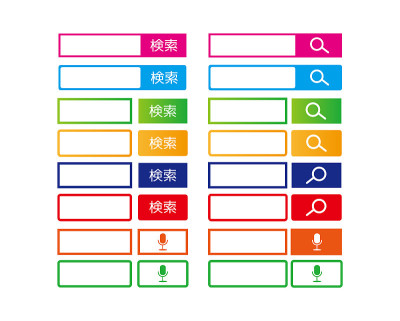 搜索框矢量插图，搜索栏。