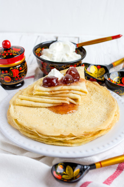 炒薄煎饼