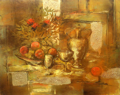 手工静物画