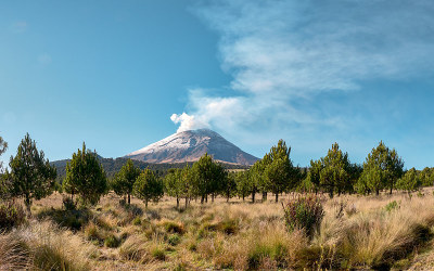 墨西哥波波火山公园