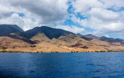 毛伊岛山景观