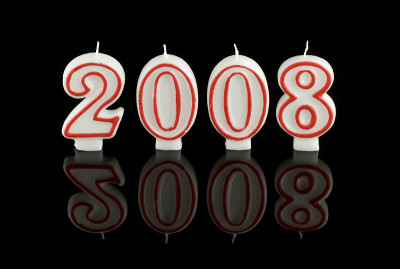 新年蜡烛2008