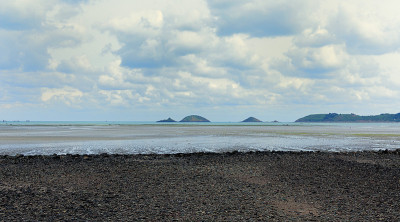 paimpol附近的海滩和岛屿