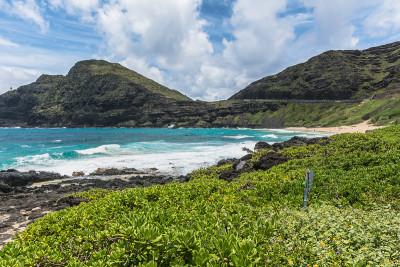 夏威夷瓦胡岛，卡波湾沿岸