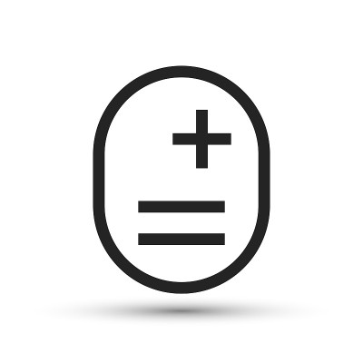 一个医疗处方图标矢量医疗元素的时尚设计。移动概念和网络应用的简单象形图。矢量线医生空白图标孤立在白色