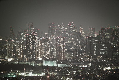 横滨地标大厦的夜景