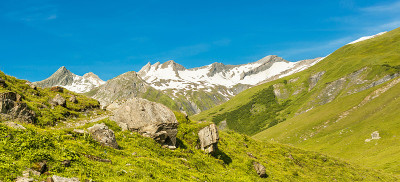 法国阿尔卑斯山的风景