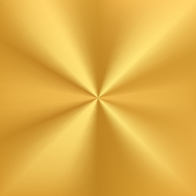 铝纹理背景与黄金