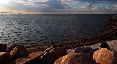 洛奇和海滩在öresund