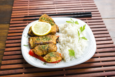 调味香草鱼