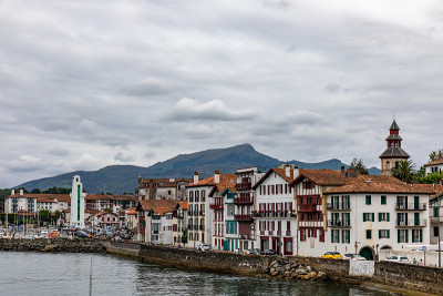 Ciboure海滨，Pyrénées-Atlantiques，巴斯克地区，法国