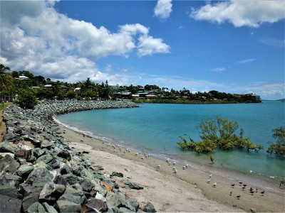 美丽的澳大利亚圣灵群岛海景