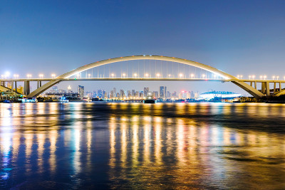 南浦大桥夜景